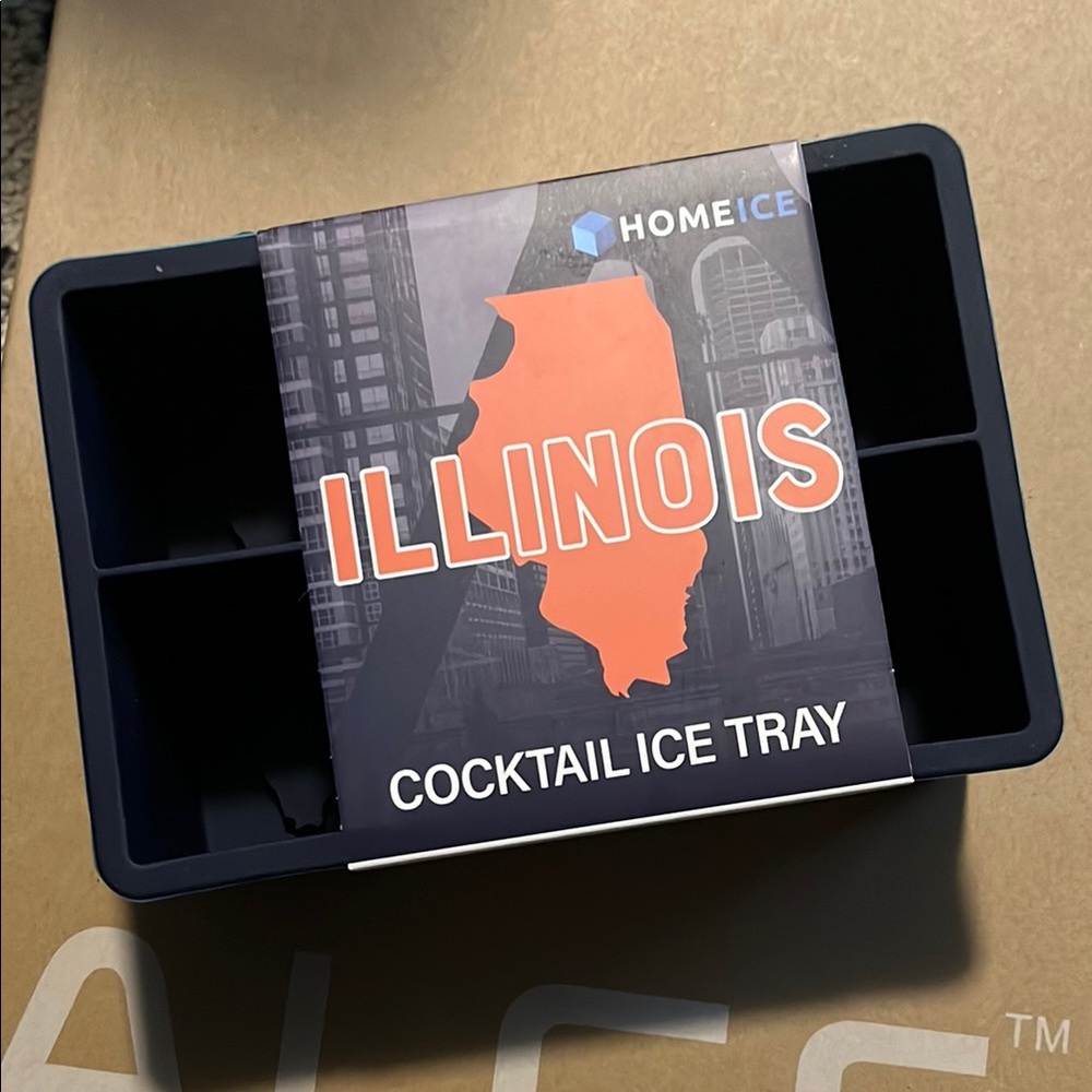 Black Cocktail Ice Tray